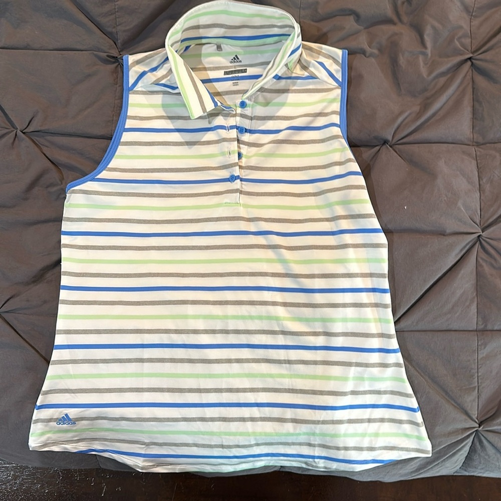 Adidas golf shirt- large